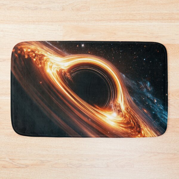 Item preview, Supermassive Black Hole Accretion Disk — Cosmic Fire Space Art designed and sold by lematworks.