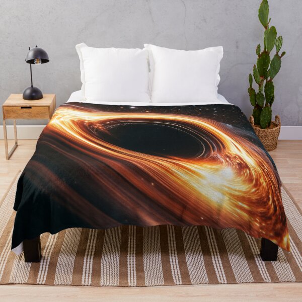 Item preview, Supermassive Black Hole Accretion Disk — Cosmic Fire Space Art designed and sold by lematworks.