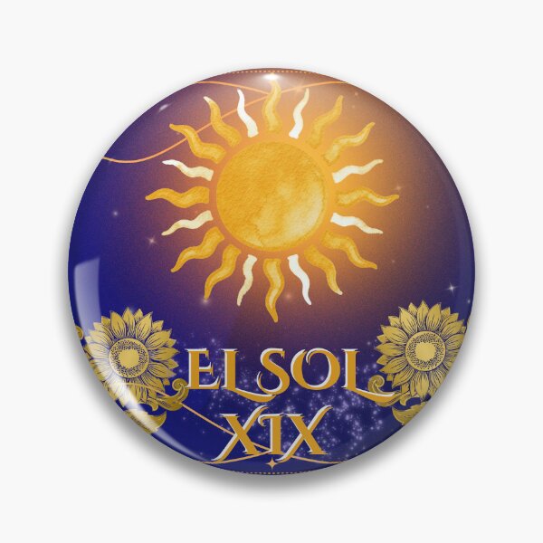 Item preview, The Sun Arcanum XIX - Art Nouveau Edition and Golden Sunflowers designed and sold by Diseño que alegran tu día.