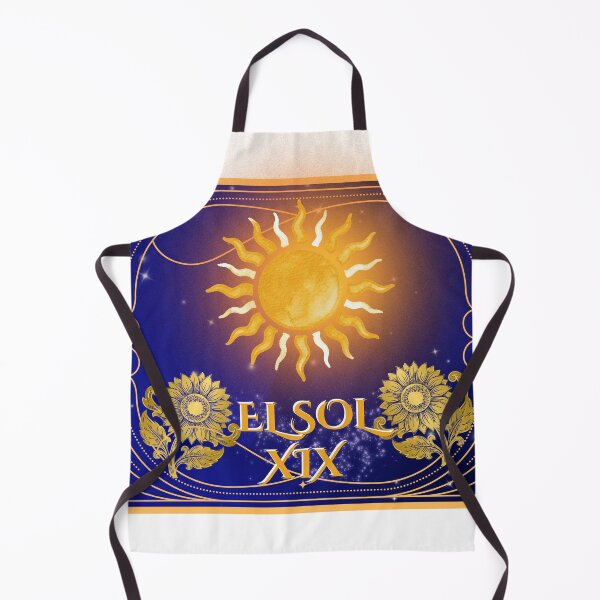 Item preview, The Sun Arcanum XIX - Art Nouveau Edition and Golden Sunflowers designed and sold by Diseño que alegran tu día.