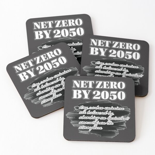 Item preview, Net Zero By 2050 - Netzero - Climate Awareness designed and sold by Drishya-Designs.