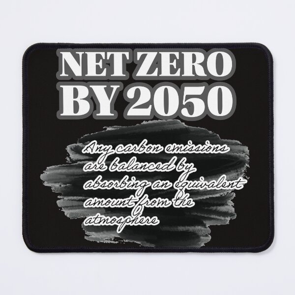 Item preview, Net Zero By 2050 - Netzero - Climate Awareness designed and sold by Drishya-Designs.