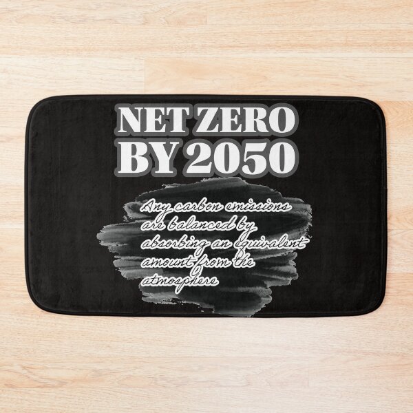Item preview, Net Zero By 2050 - Netzero - Climate Awareness designed and sold by Drishya-Designs.