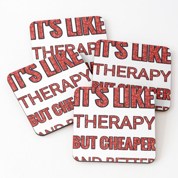 Item preview, Candle Making It'S Like Therapy But Cheaper And Better Red Rhinestone designed and sold by TheIconSmith.