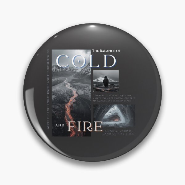 Item preview,  Ice Cave & Volcanic Lava Art designed and sold by KaBaRen.