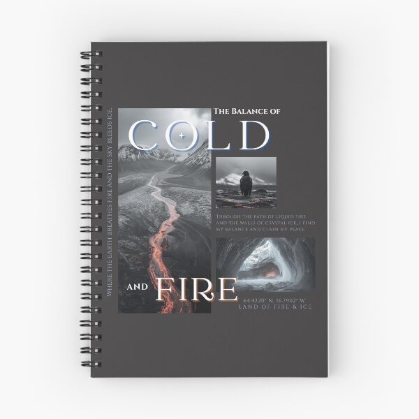 Item preview,  Ice Cave & Volcanic Lava Art designed and sold by KaBaRen.