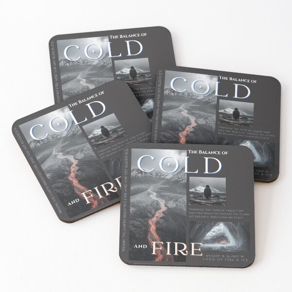 Item preview,  Ice Cave & Volcanic Lava Art designed and sold by KaBaRen.