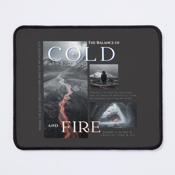 Item preview, Ice Cave & Volcanic Lava Art designed and sold by KaBaRen.
