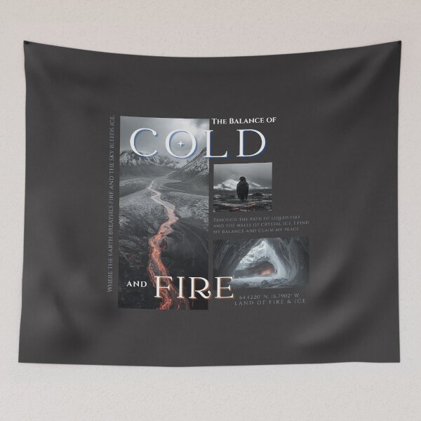 Item preview,  Ice Cave & Volcanic Lava Art designed and sold by KaBaRen.