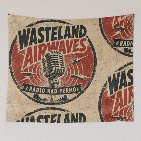 Item preview, Fallout - Radio Rad Wasteland - Wasteland Airwaves designed and sold by SulacoLabs.