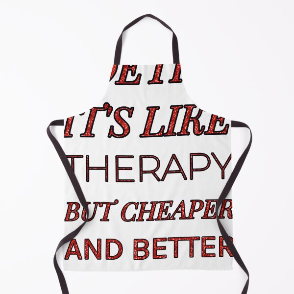 Item preview, Poetry It'S Like Therapy But Cheaper And Better Red Rhinestone designed and sold by TheIconSmith.