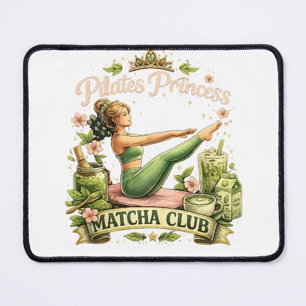 Item preview, Pilates Princess Matcha Club Cute Coquette Pilates Girl Aesthetic Graphic Tee designed and sold by Wear Sculpt.