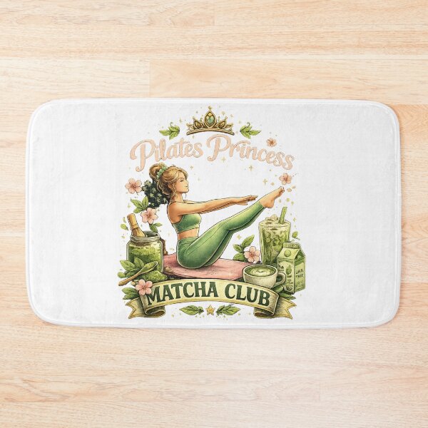 Item preview, Pilates Princess Matcha Club Cute Coquette Pilates Girl Aesthetic Graphic Tee designed and sold by Wear Sculpt.