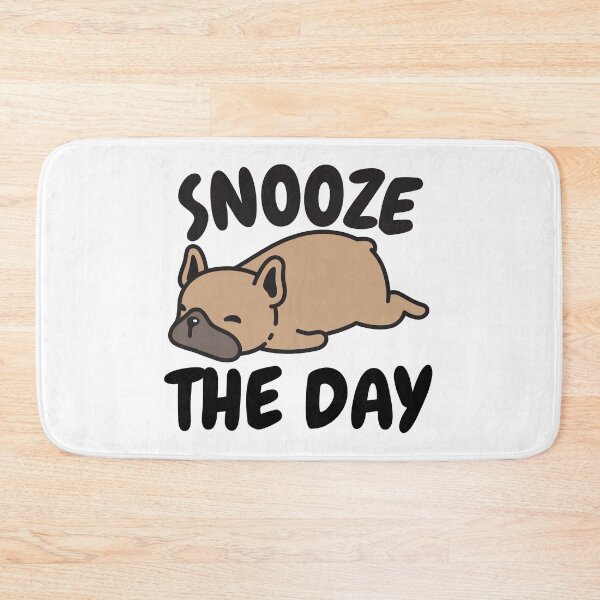 Item preview, Snooze The Day French Bulldog designed and sold by HYPNK.