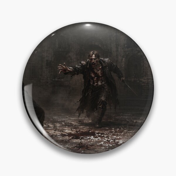 Item preview, Dark Fantasy Undercroft Battle Print | Gothic Horror Sword Fight designed and sold by Element Horizon Studio.