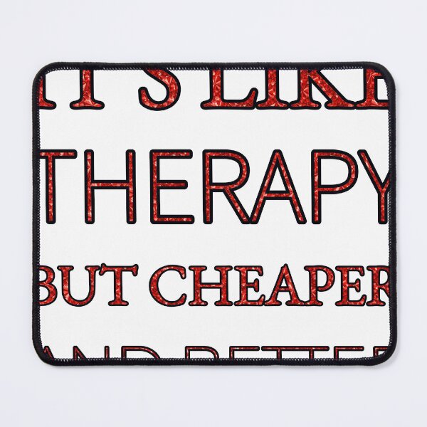 Item preview, Flower Arranging It'S Like Therapy But Cheaper And Better Red Rhinestone designed and sold by TheIconSmith.