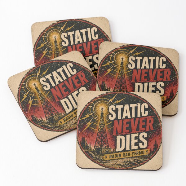 Item preview, Fallout - Radio Rad Wasteland - Static Never Dies designed and sold by SulacoLabs.