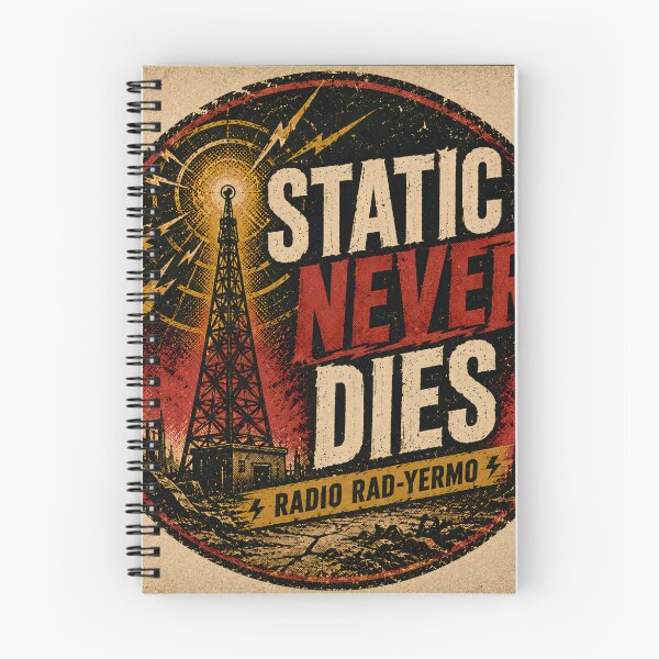 Item preview, Fallout - Radio Rad Wasteland - Static Never Dies designed and sold by SulacoLabs.