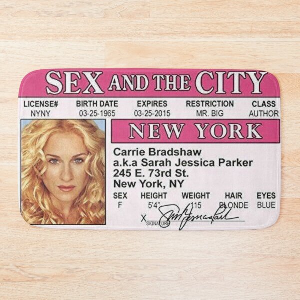 Item preview, Carrie Bradshow License ID designed and sold by DreamsPortal.