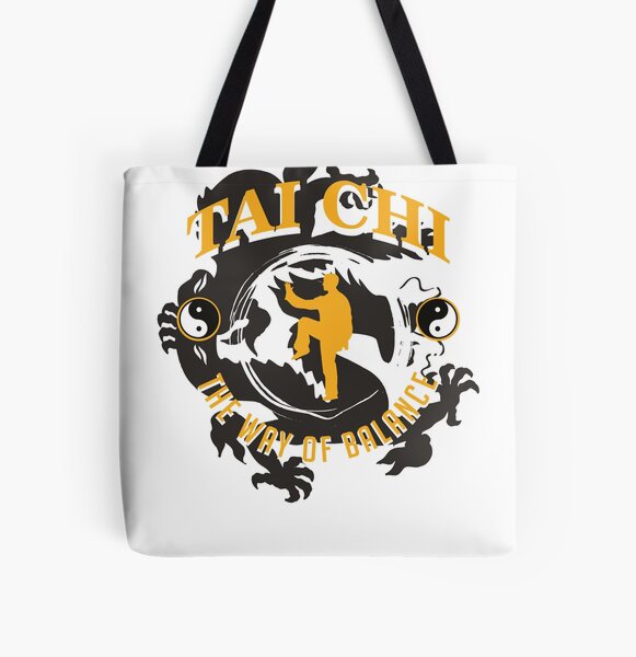 Tai Chi The Way of Balance All Over Print Tote Bag