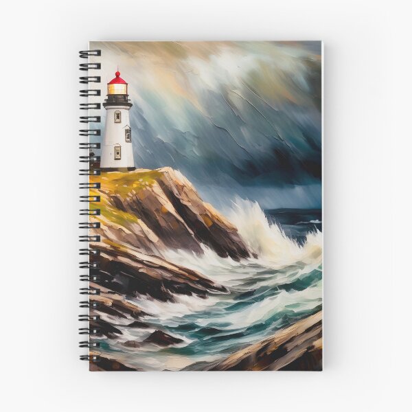 Item preview, Stormy coastline designed and sold by Island Art Studios.