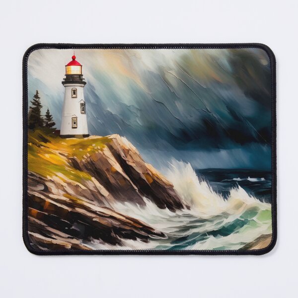 Item preview, Stormy coastline designed and sold by Island Art Studios.
