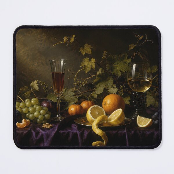 Item preview, Still life with 2 glasses and fruits designed and sold by andreisky.