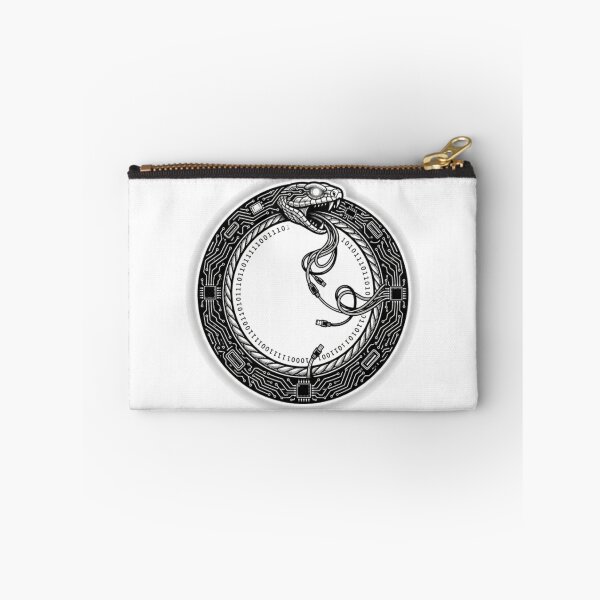Item preview, Binary Ouroboros – The Eternal Data Loop designed and sold by CalmFrameArt.