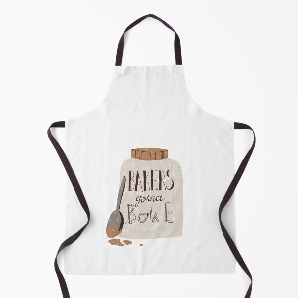 Item preview, Bakers Gonna Bake Funny Baker Gift Idea Cute Baking Humor Illustration designed and sold by Lazarteva illustrations.