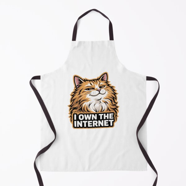 Item preview, Sarcastic Cat Owns Internet Funny Feline designed and sold by AntiqueImages.