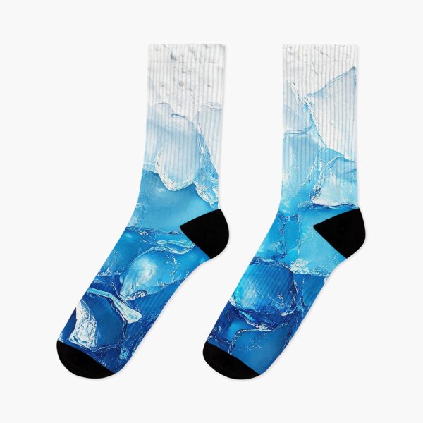 Item preview, Arctic Chill - Blue Ice Gradient Art designed and sold by lematworks.