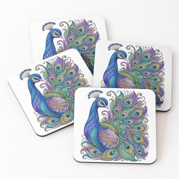 Item preview, Peacock designed and sold by PaintedbyCarol.