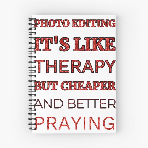Item preview, Photo Editing It'S Like Therapy But Cheaper And Better Red Rhinestone designed and sold by TheIconSmith.