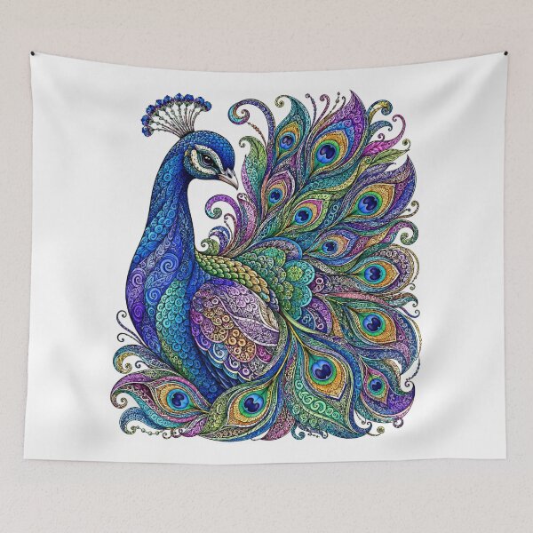 Item preview, Peacock designed and sold by PaintedbyCarol.