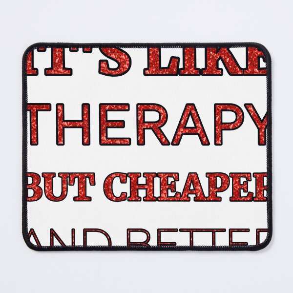 Item preview, Photo Editing It'S Like Therapy But Cheaper And Better Red Rhinestone designed and sold by TheIconSmith.