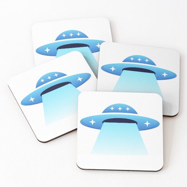 Item preview, Cute Simple UFO Spaceship Alien Craft Illustration designed and sold by Ciuszkoland.