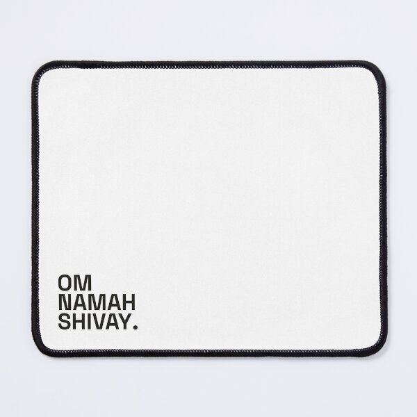 Item preview, Om Namah Shivay Minimal Spiritual Typography Design designed and sold by Abhikash Creation.