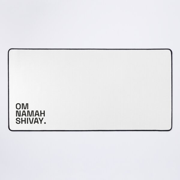 Item preview, Om Namah Shivay Minimal Spiritual Typography Design designed and sold by Abhikash Creation.