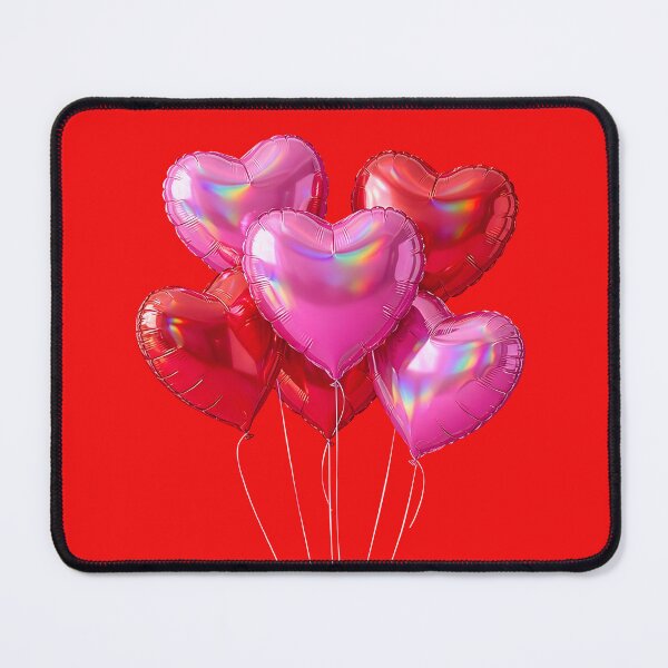 Artikelvorschau, Floating Love Balloons – Romantic 3D Hearts entworfen und verkauft von RH Design Lab.