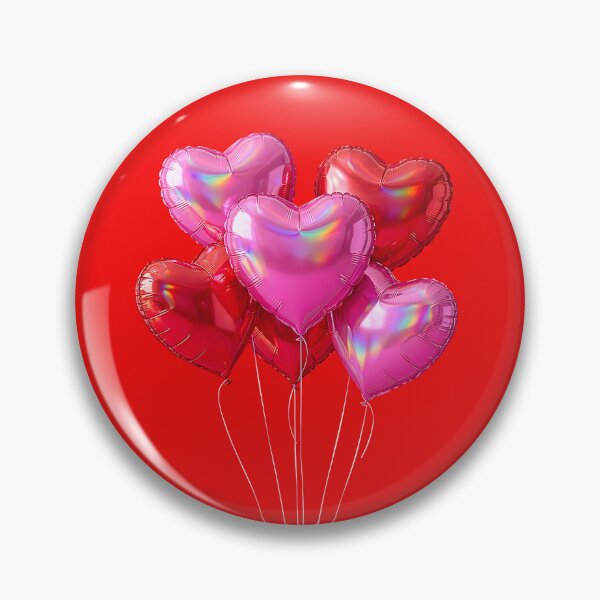 Artikelvorschau, Floating Love Balloons – Romantic 3D Hearts entworfen und verkauft von RH Design Lab.
