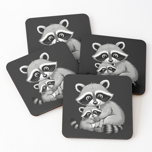 Item preview, Funny Raccoon Mom Sticker – Chaotic Mom Energy, Trash Panda Family Meme Gift designed and sold by ZyxDes.