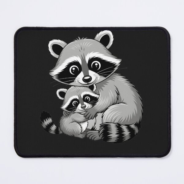 Item preview, Funny Raccoon Mom Sticker – Chaotic Mom Energy, Trash Panda Family Meme Gift designed and sold by ZyxDes.
