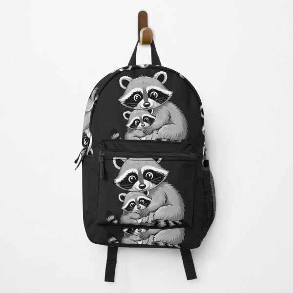 Item preview, Funny Raccoon Mom Sticker – Chaotic Mom Energy, Trash Panda Family Meme Gift designed and sold by ZyxDes.