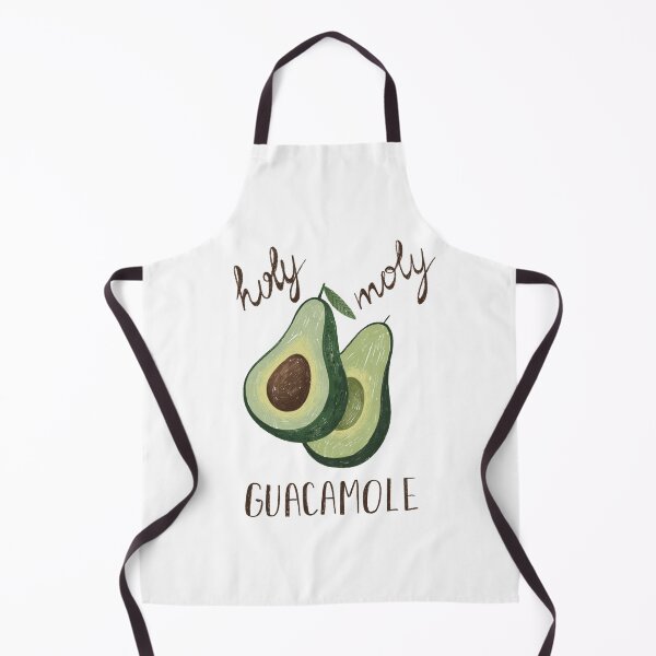 Item preview, Funny Avocado Pun Gift Idea Holy Moly Guacamole Cute Food Humor Design designed and sold by Lazarteva illustrations.