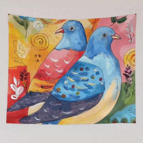 Item preview, Bluebird Harmony  designed and sold by AlisaArtDecor.