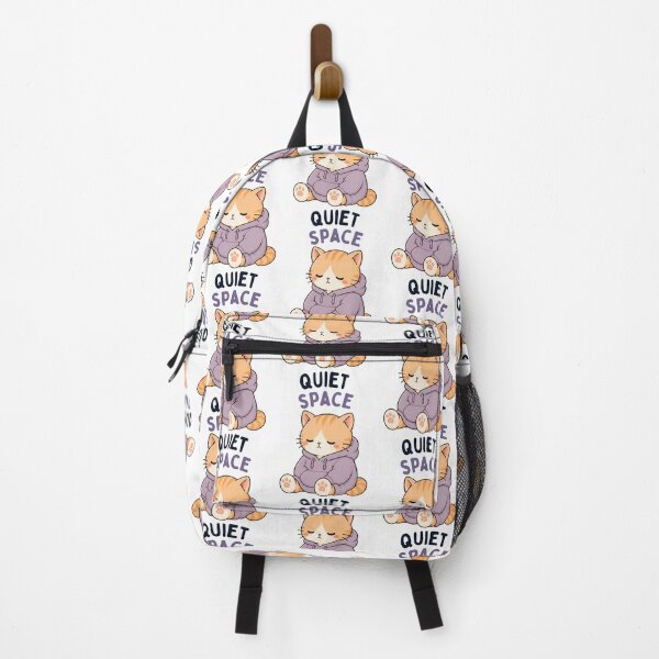 Item preview, Quiet Space Cat | Cute Kawaii Aesthetic | Calm Introvert Design designed and sold by The Mood Index.