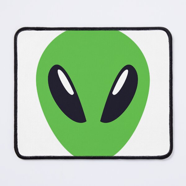 Item preview, Classic Green Alien Head Spaceship Mascot Illustration designed and sold by Ciuszkoland.