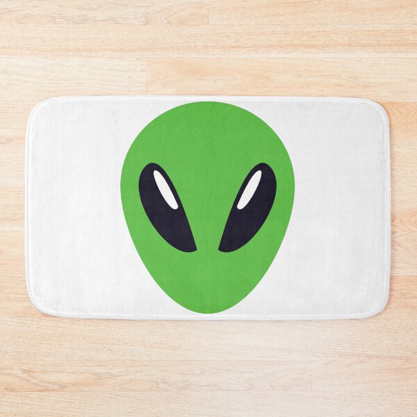 Item preview, Classic Green Alien Head Spaceship Mascot Illustration designed and sold by Ciuszkoland.