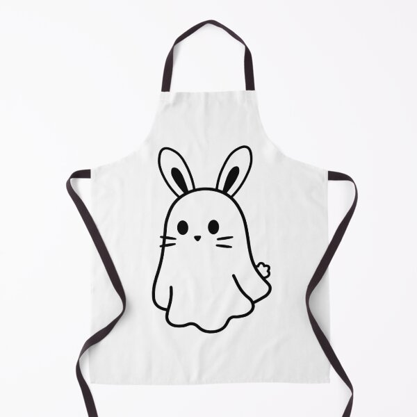 Item preview, Lumi the ghost dressed as a bunny rabbit designed and sold by Design-by-Steph.