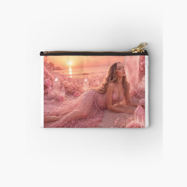 Item preview, Rose Quartz Goddess – Magical Crystal Wall Art designed and sold by butterfLydii.